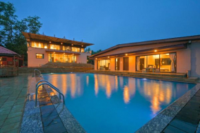 StayVista's Lake Mansion - Lakeside Villa with Mountain View, Large Pool & Sprawling Lawn